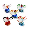 Handmade Lampwork Merry-go-round with Ingot & Tomato Figurines LA-CBADA4A-02-1