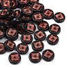 Opaque Acrylic Beads OACR-P029-02A-01-1