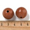 Synthetic Goldstone Beads G-G147-01K-3