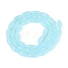 Imitation Jade Glass Beads Strands GLAA-T028-15J-01-2