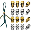 16Pcs 4 Styles Tibetan Style Alloy European Beads FIND-NB0007-33-1
