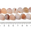 Natural Red Agate Beads Strands G-A248-A03-01-5