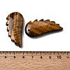 Natural Tiger Eye Pendants G-F820-01E-3