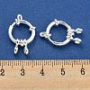 304 Stainless Steel Spring Ring Clasps STAS-G190-17S-D-3