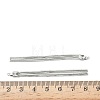 Brass Tassel Pendants KK-L254-10P-3
