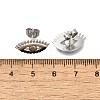 304 Stainless Steel Stud Earrings EJEW-F361-13P-3