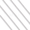 Aluminium Curb Chains X-CHA-T001-19S-4