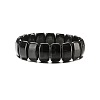 Synthetic Non-magnetic Hematite Beads Stretch Bracelets for Men PZ7053-8-1
