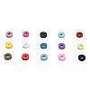 15 Colors Handmade Polymer Clay Beads CLAY-JP0001-04-4mm-2