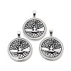 Natural White Shell Pendants SHEL-G017-01P-04-1