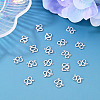 20Pcs Brass S-Hook Clasps KK-TA0008-75-5