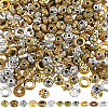 240Pcs 12 Styles Tibetan Style Alloy Spacer Beads TIBE-SC0002-59C-1