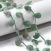 Natural Green Aventurine Beads Strands G-K382-C08-01-2
