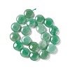 Natural Green Aventurine Beads Strands G375-27-3