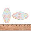 Rack Plating Alloy and Enamel Big Pendants ENAM-T021-29J-3