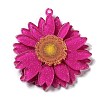 Printed Transparent Acrylic Pendants X-SACR-P029-B02-1