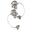 Alloy Flower Cuff Earrings for Women WGC4756-02-1