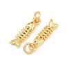 Brass Charms KK-F927-14E-G-2