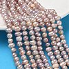 Natural Cultured Freshwater Pearl Beads Strands PA-CBAC463-12-1