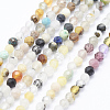 Natural Mixed Stone Beads Strands X-G-J369-04B-2mm-1