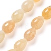 Natural Topez Jade Beads Strands G-B106-A27-02-1