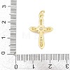Brass Micro Pave Cubic Zirconia Pendants KK-F938-24C-G-3