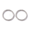 Non-Tarnish 304 Stainless Steel Jump Rings STAS-C040-01L-P-1