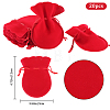 20Pcs Gourd Velvet Drawstring Bags TP-BBC0001-07B-01-2
