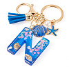Star Resin & Shell Keychains KEYC-TAC00087-01N-2