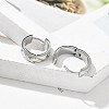 304 Stainless Steel Hoop Earrings for Women EJEW-C096-56P-5