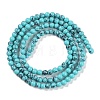 Synthetic Turquoise Beads Strands G-U004-02B-3