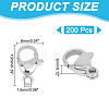 Unicraftale 304 Stainless Steel Lobster Claw Clasps Jewelry Making Findings STAS-UN0003-50D-3