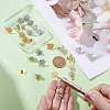 24Pcs 4 Style 304 Stainless Steel Stud Earring Findings STAS-UN0030-61-4