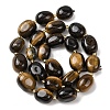 Natural Tiger Eye Beads Strands G-G453-D05-01-3
