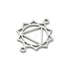 Chakra 304 Stainless Steel Connector Charms SA-CBA28C1-01E-P-2