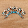 Crown Alloy Enamel Hair Finding PW-WGD2F69-04-1