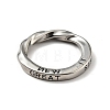 Tarnish Resistant 304 Stainless Steel Linking Rings STAS-E058-10P-3