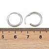 925 Sterling Silver Hoop Earrings STER-B008-01A-P-5