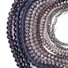Electroplate Glass Beads Strands EGLA-FS0001-42F-3