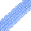 Imitation Jade Glass Beads Strands GLAA-N071-01A-B05-1