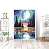 Moon Diamond Picture for Living Room Bedroom Decorative Painting PW-WG092C0-04-1