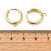 Brass Hoop Earrings LS-EJEW-K083-33G-3