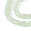 Imitation Jade Glass Beads Strands GLAA-T028-14J-03-3