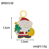 Christmas 304 Stainless Steel with Enamel Charms SA-OY003-79G-2
