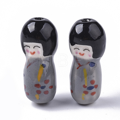 Handmade Porcelain Beads PORC-N004-A-44-1