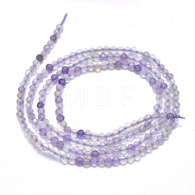 Natural Ametrine Beads Strands G-P438-C07-2mm-1