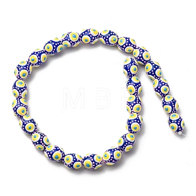 Glass Enamel Beads GLAA-C038-01G-1
