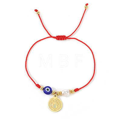 Stainless Steel Saint Benedict Charm Bracelets YY3760-1