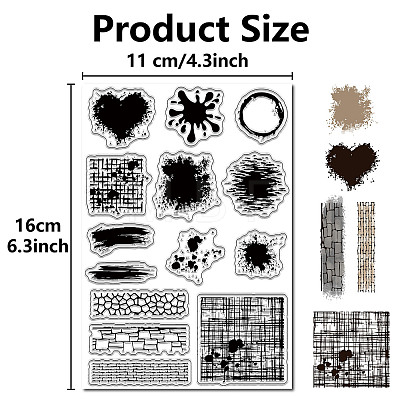 Custom PVC Plastic Clear Stamps DIY-WH0439-0210-1