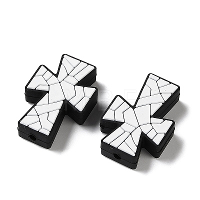 Sports Theme Silicone Beads LS-SL-D001-02A-1
